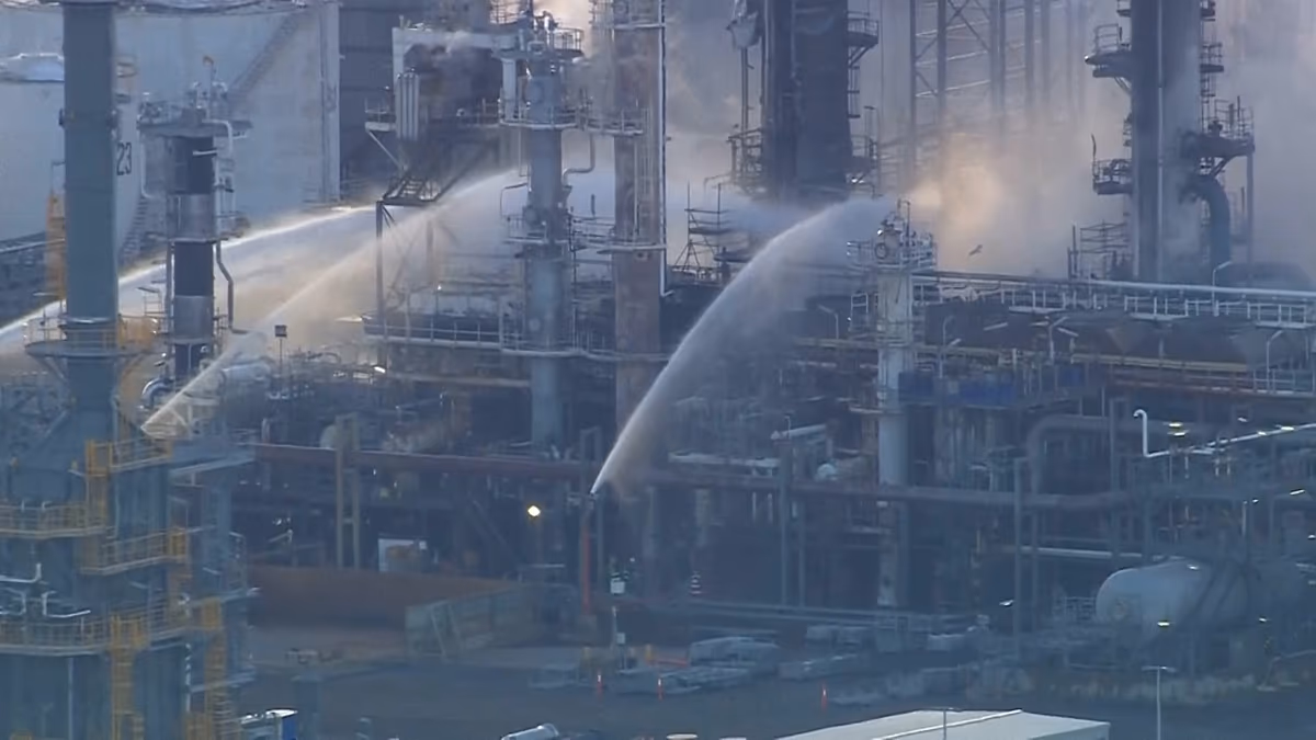 Video. Australia: Refinery fire raises fuel supply concerns amid Iran war