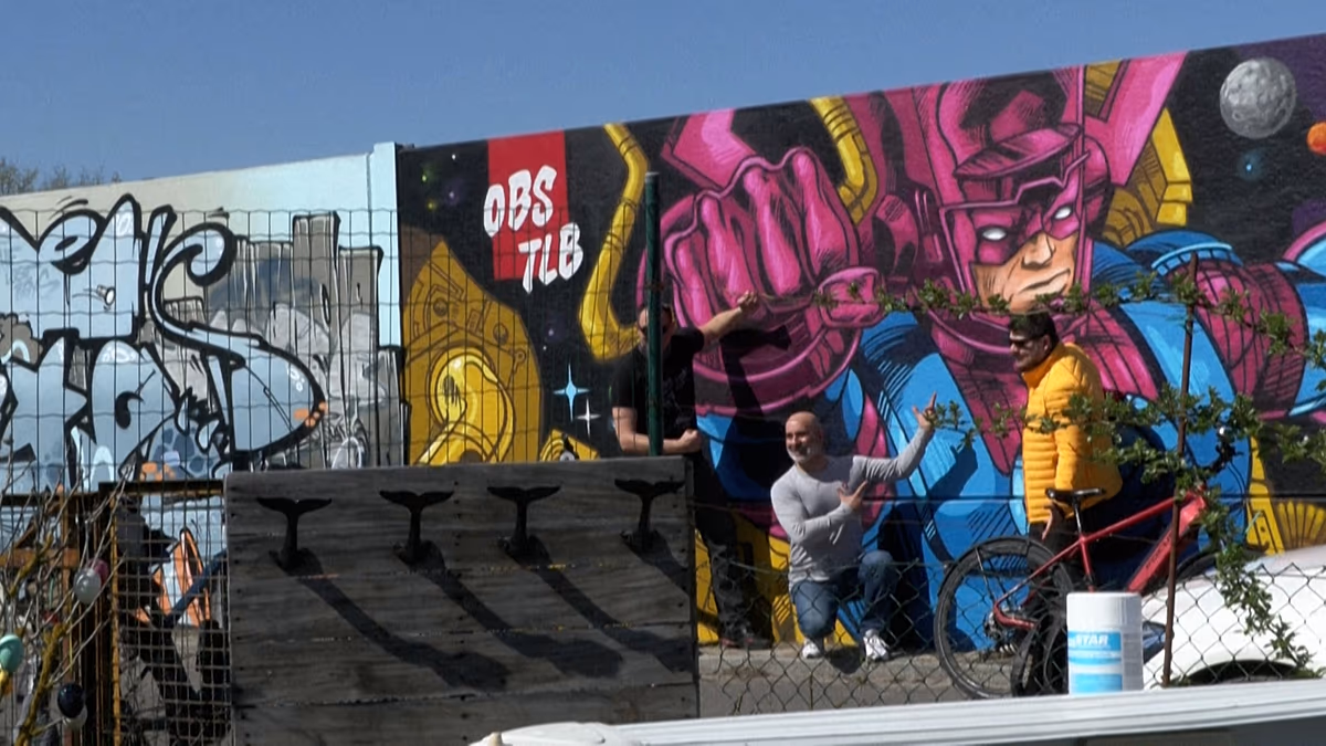 Video. Berlin opens Süd Ost Galerie, a new open-air street art landmark