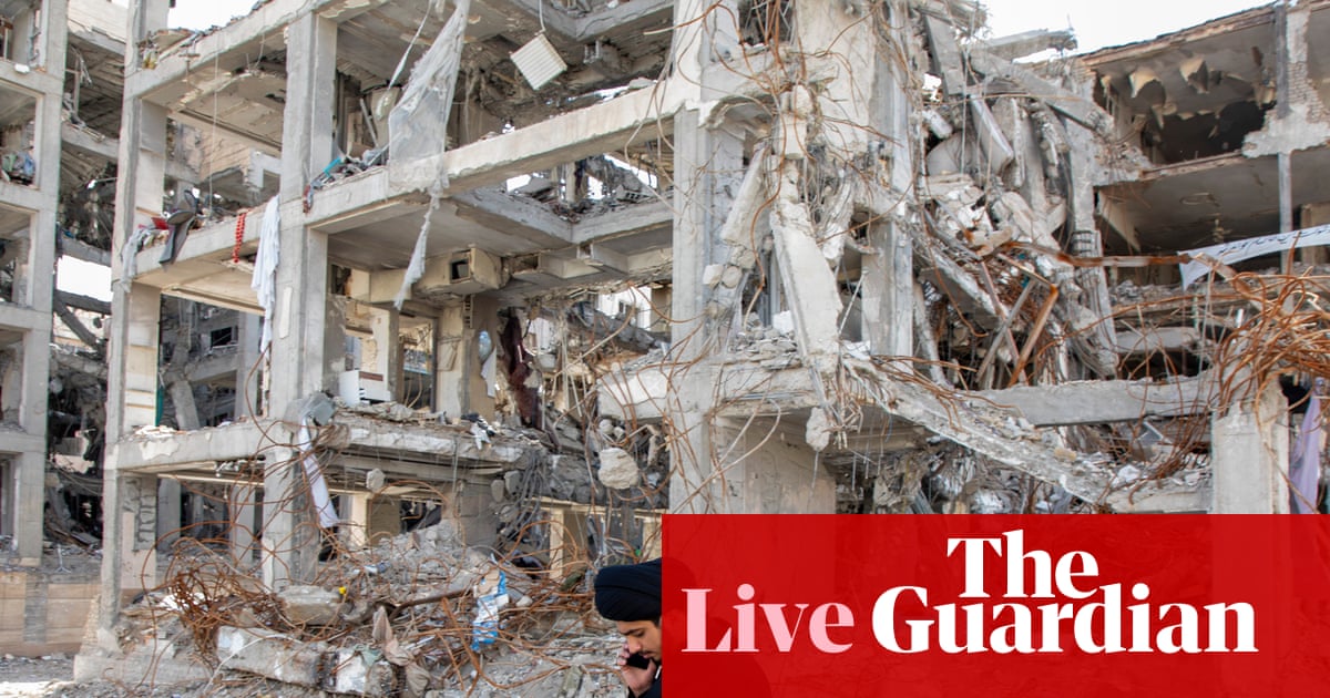 Middle East crisis live: Trump says he is ‘not at all’ worried about possible war crimes as his deadline nears | US-Israel war on Iran