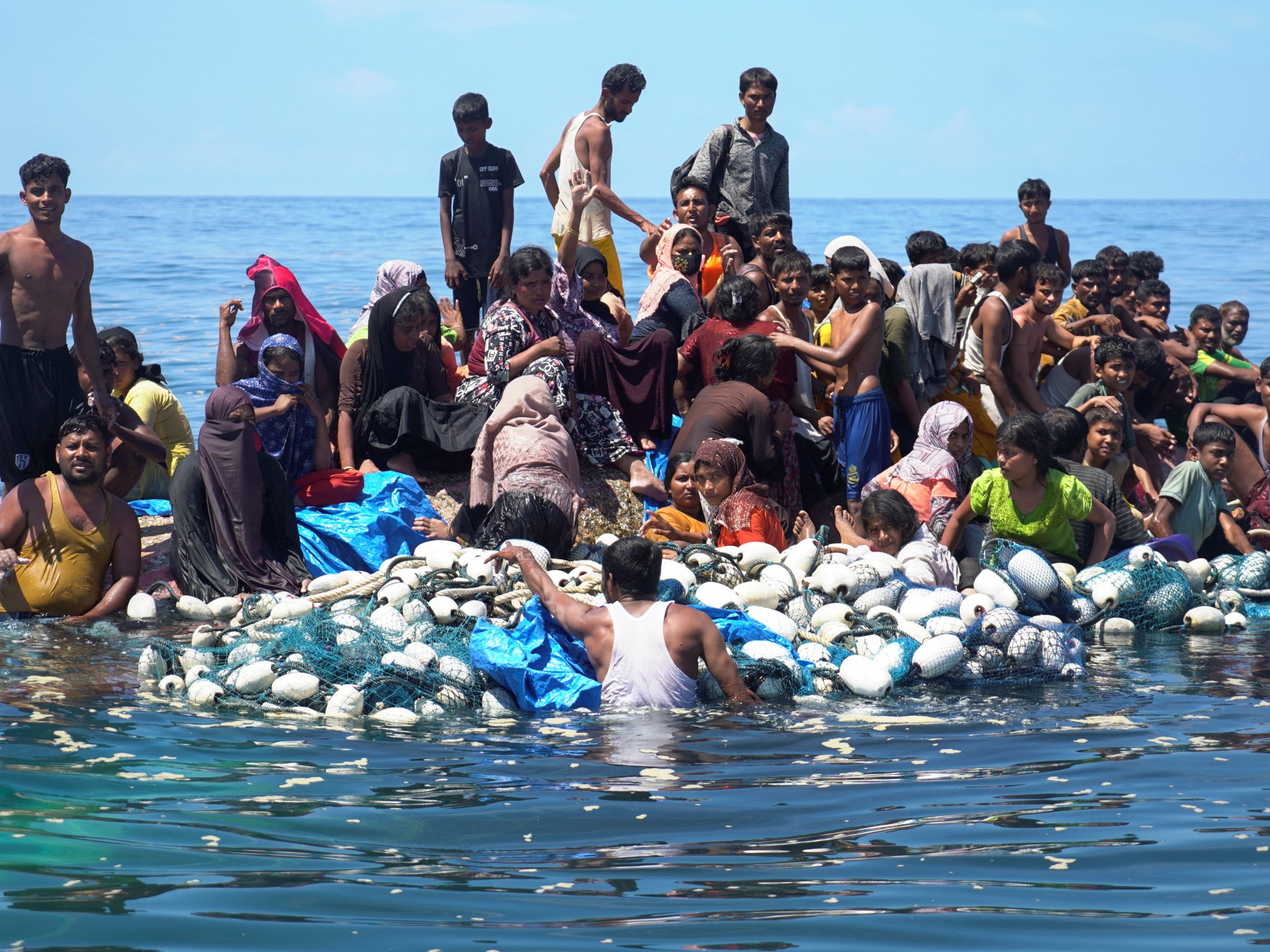 Hundreds missing after Rohingya refugee boat capsizes in Andaman Sea: UN | Rohingya News