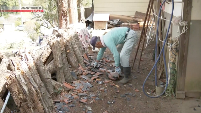 Recovery efforts underway in quake-affected areas in Japan’s Nagano Prefecture