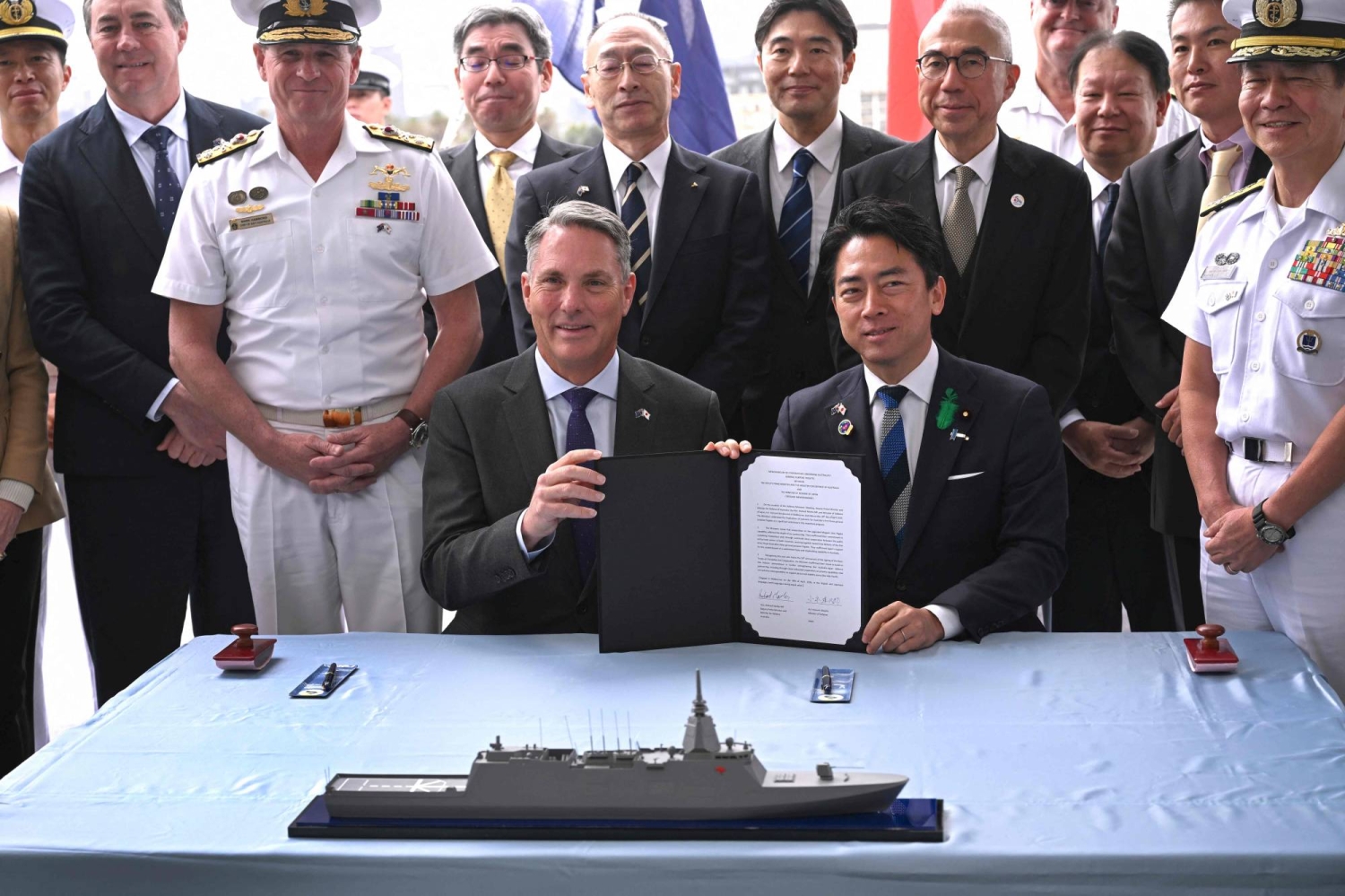 Japan seals largest-ever defense contract with frigate sale to Australia