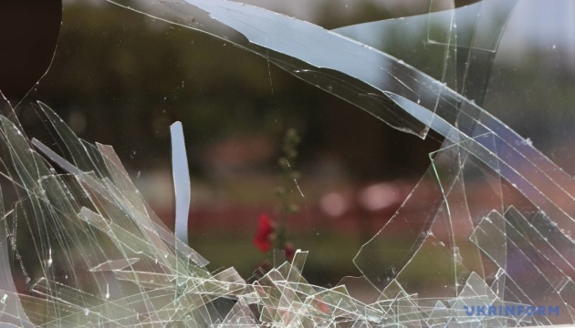 UAV crash in Chernihiv damages homes and school, casualties reported