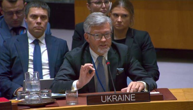 Melnyk at UNSC responds to another falsehood from Russia’s Nebenzya