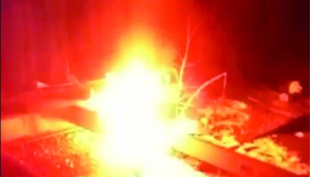 ATESH agent cuts power to Russian supply railway hub in Luhansk