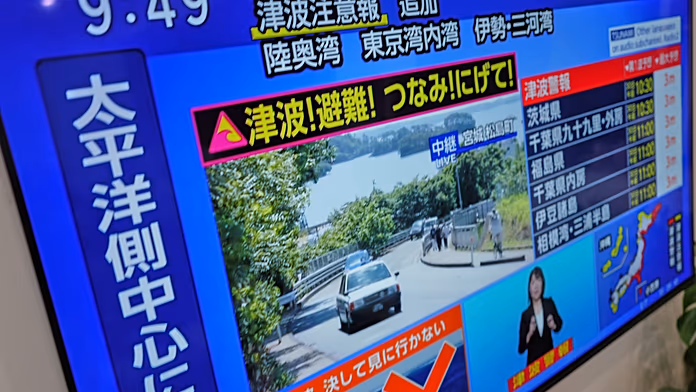 Japan issues tsunami warning after powerful 7.4 magnitude earthquake