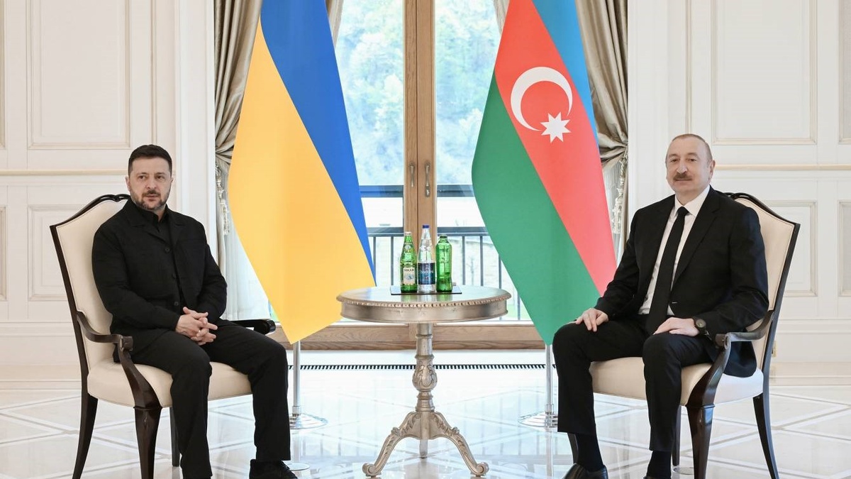 Ukraine ready to hold next round of peace talks in Azerbaijan – Zelenskyy, Aliyev meeting