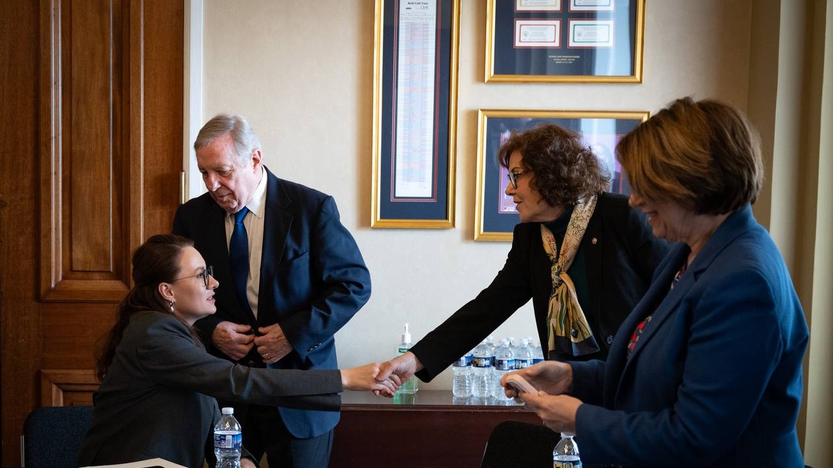 Svyrydenko, US lawmakers discuss stronger support for Ukraine, more pressure on Russia