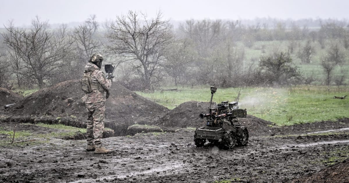 Robots captured Russian army positions for first time in history, Zelenskyy says – POLITICO