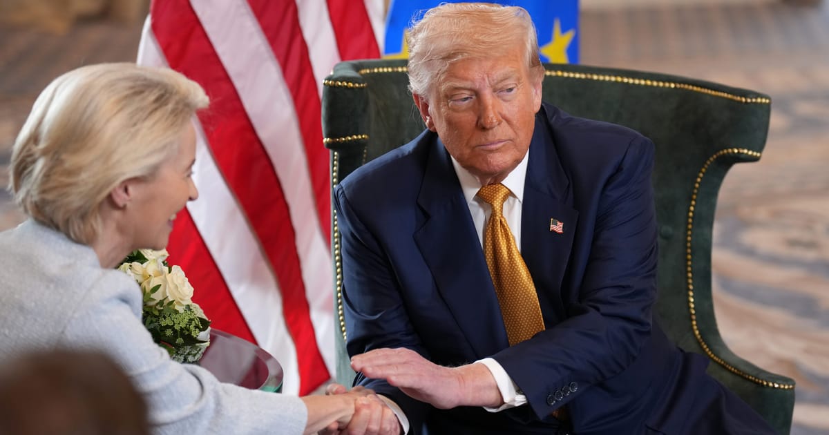 Trump tariff tweaks smooth the way for EU-US trade deal approval – POLITICO