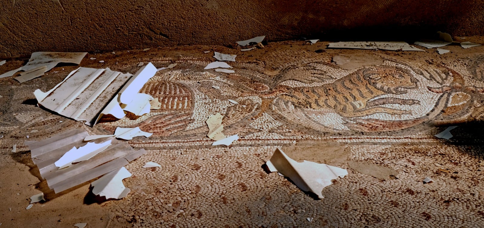 Hezbollah rocket hits remains of 1,500-year-old Byzantine church in northern Israel