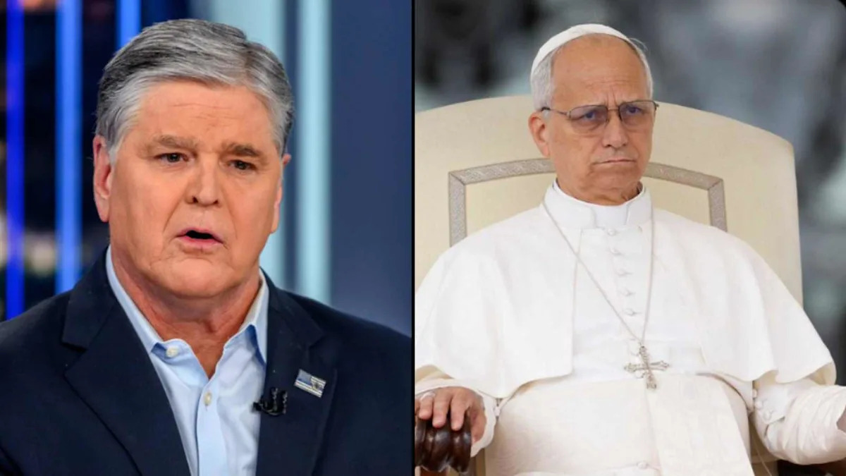 Fox Host Sean Hannity Swipes at Pope Leo XIV Over Peace Plea, Asks if He’s “Read the Bible”