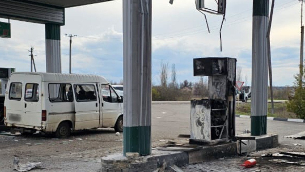 Occupants strike gas station in Kharkiv region, 3 wounded – police
