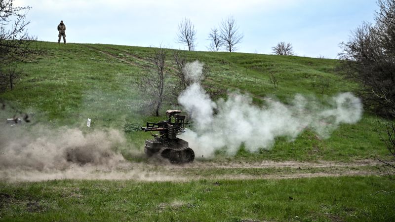 ‘Robots don’t bleed’: Ukraine sends machines into the battlefield in place of human soldiers