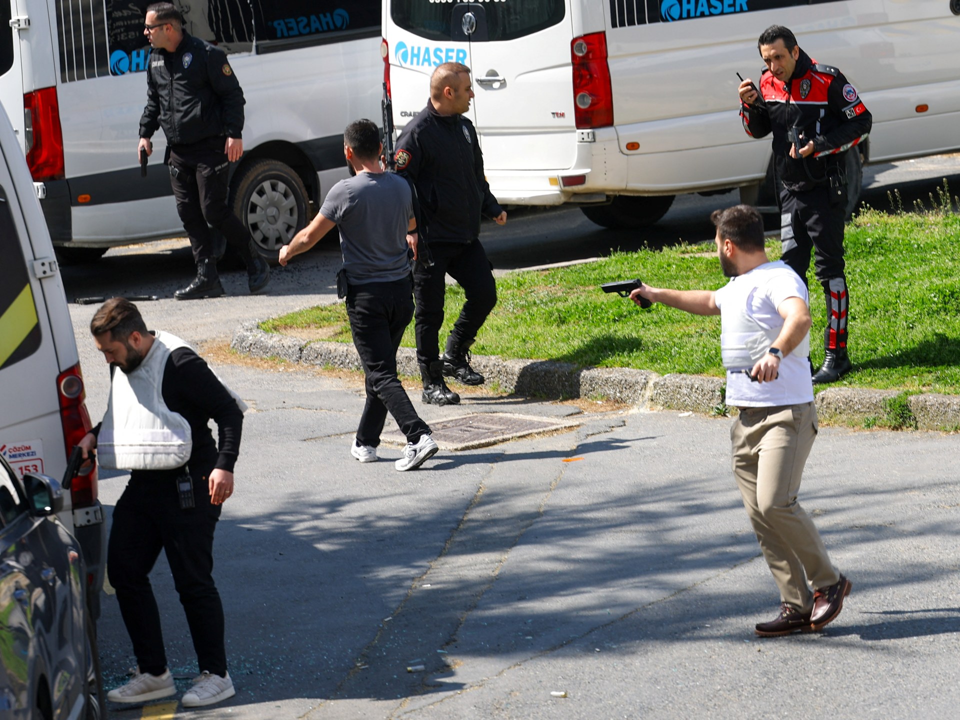 Three killed in shooting near Israeli consulate in Turkiye’s Istanbul | News