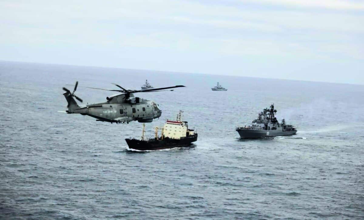 The British Royal Navy Deployed Warships and Aircraft After a Russian Submarine Entered Waters near the U.K.