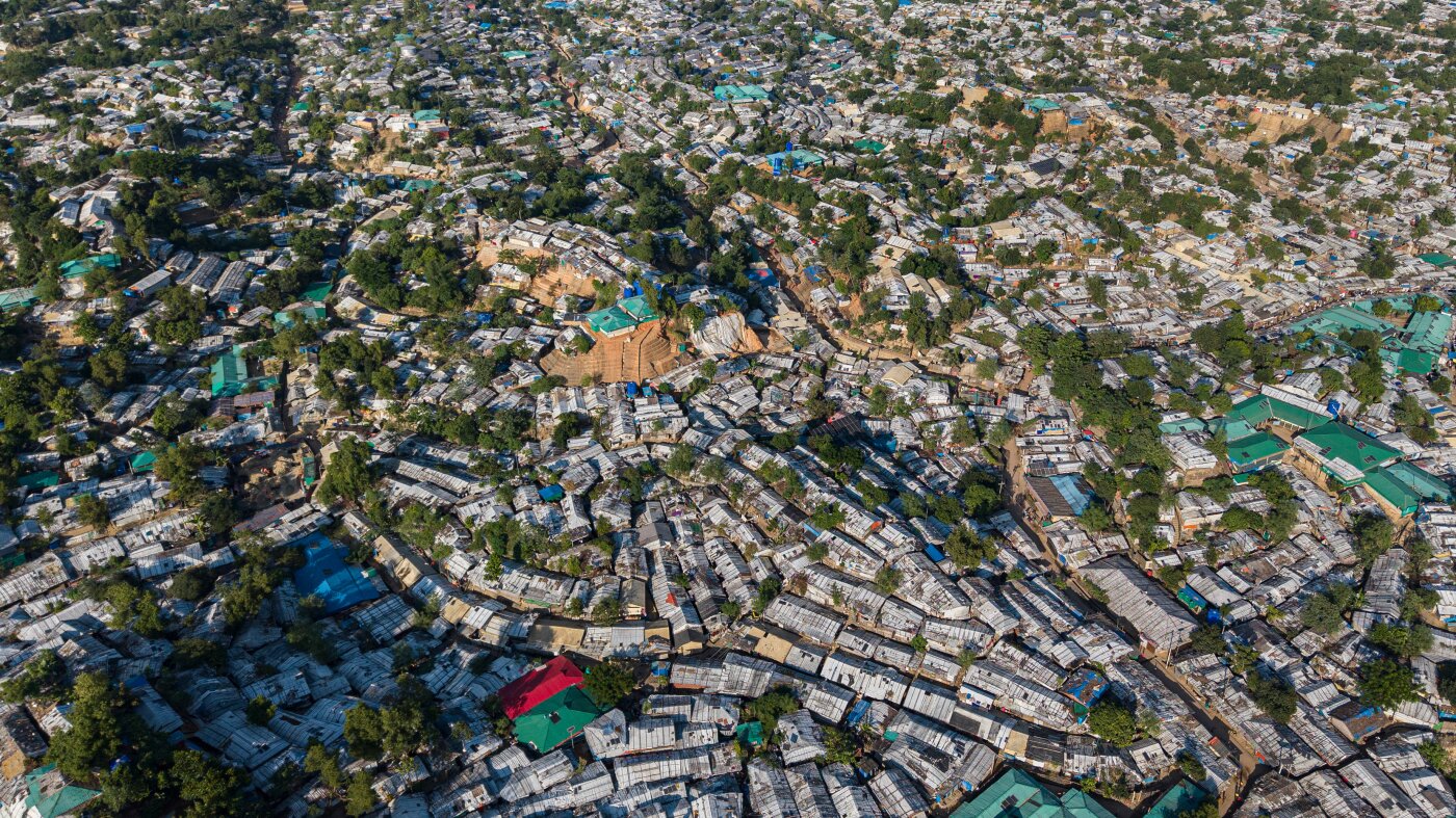 Food assistance slashed for hundreds of thousands of Rohingya refugees trapped in Bangladesh camps : NPR