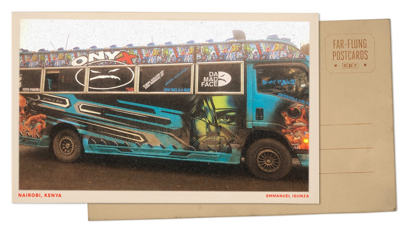 Photo: Nairobi matatu : NPR