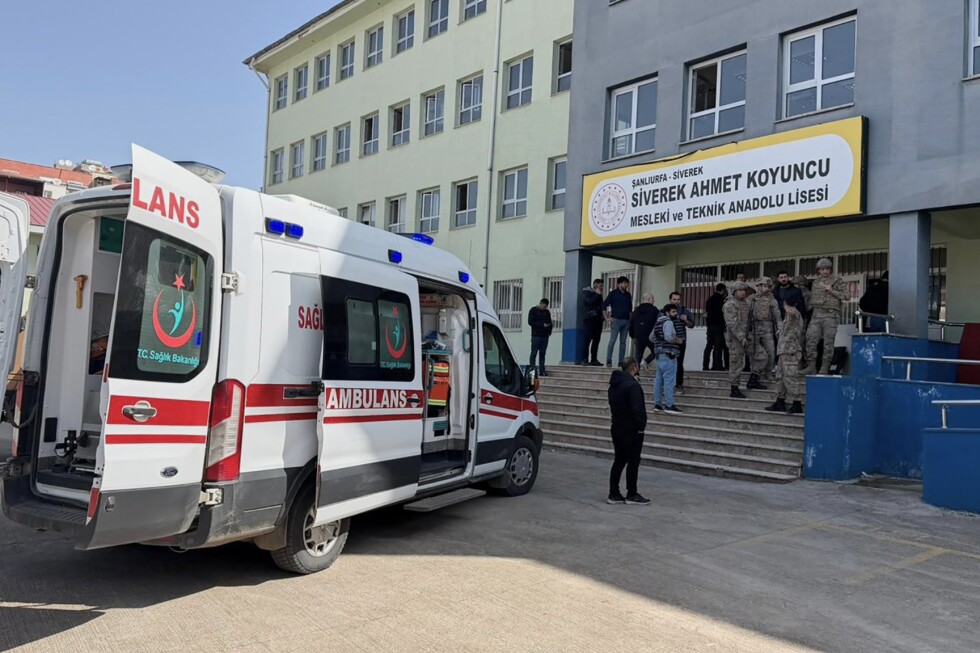 A gunman wounds at least 16 people at a school in Turkey