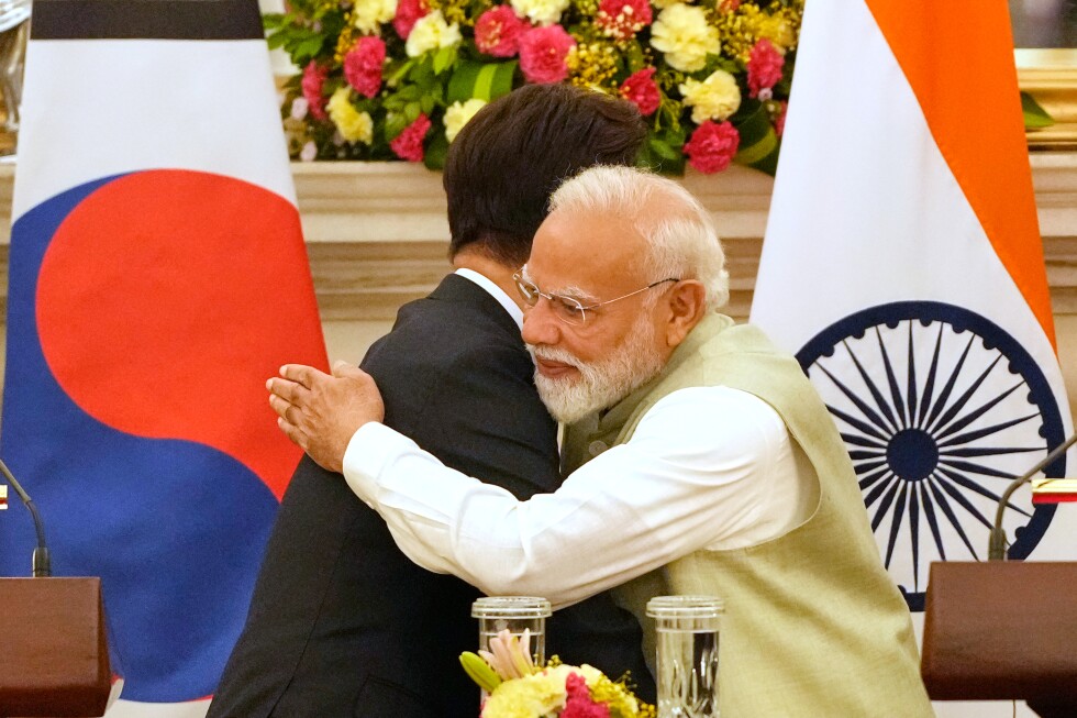 South Korea’s Lee Jae Myung and India’s Modi aim to double trade by 2030