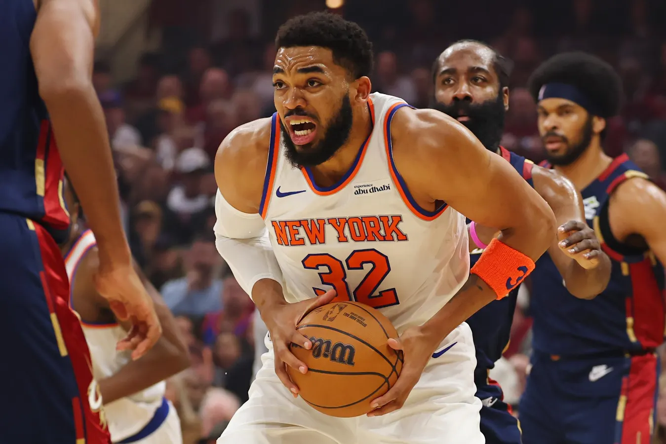 Knicks Karl-Anthony Towns, Pivotal In NBA Finals, Talks Pain, Recovery