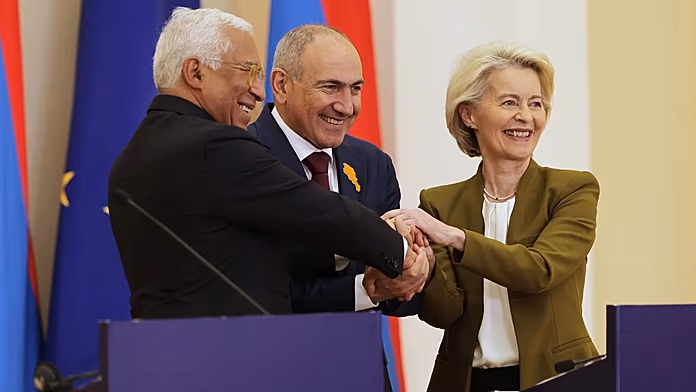 EU backs Pashinyan on the eve of Armenia's defining elections