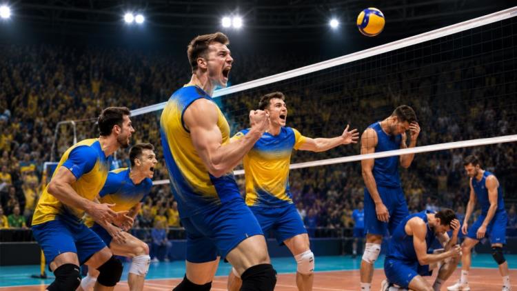 Ukraine vs Italy 3-0: major Volleyball Nations League 2026 upset in Ljubljana