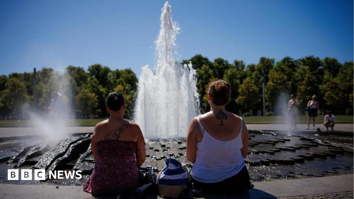 Europe’s deadly heatwave breaks German record and halts public events
