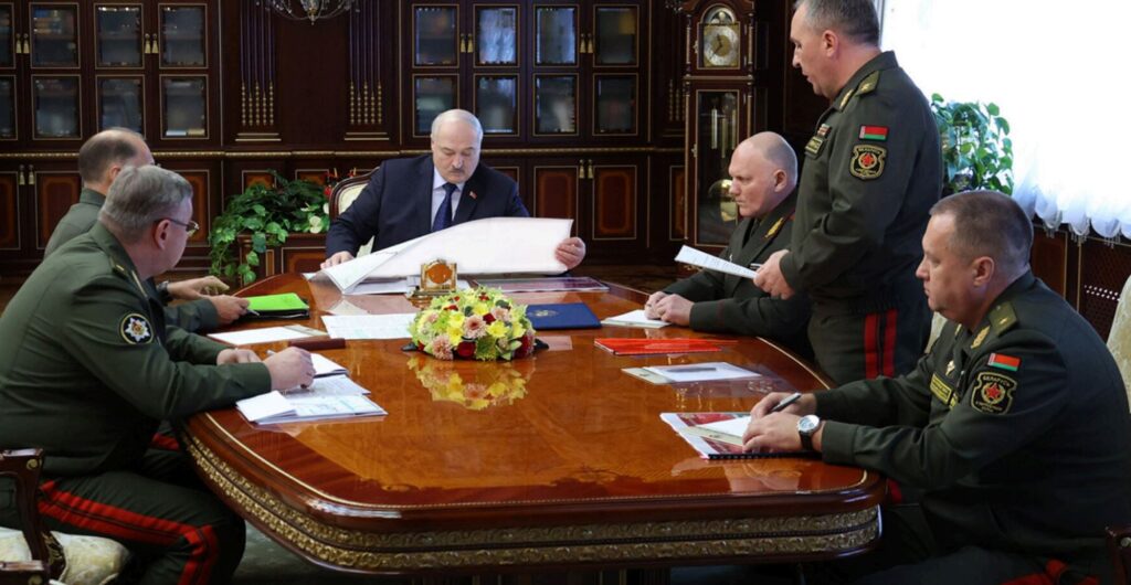 Belarus’s exiled opposition hands Ukraine a 30-page file on how Minsk is being readied for war