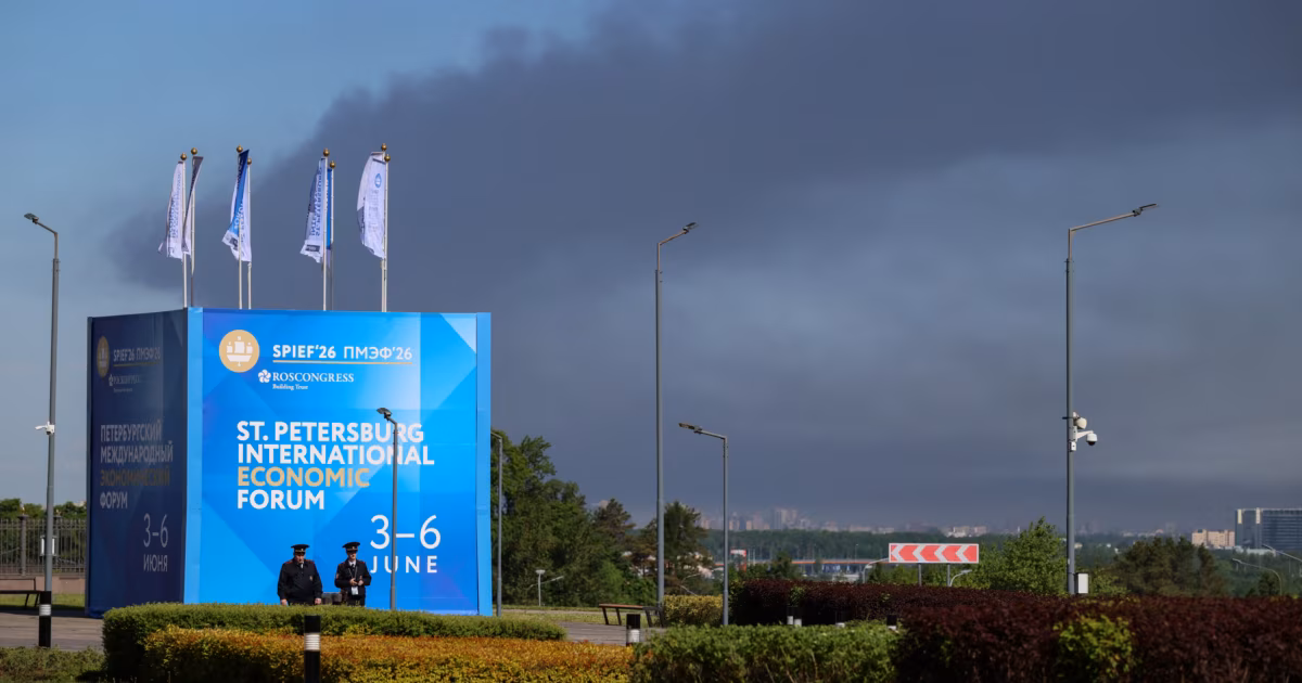 Ukraine Attacks Energy, Military Sites In St. Petersburg Ahead Of Russia’s Economic Forum