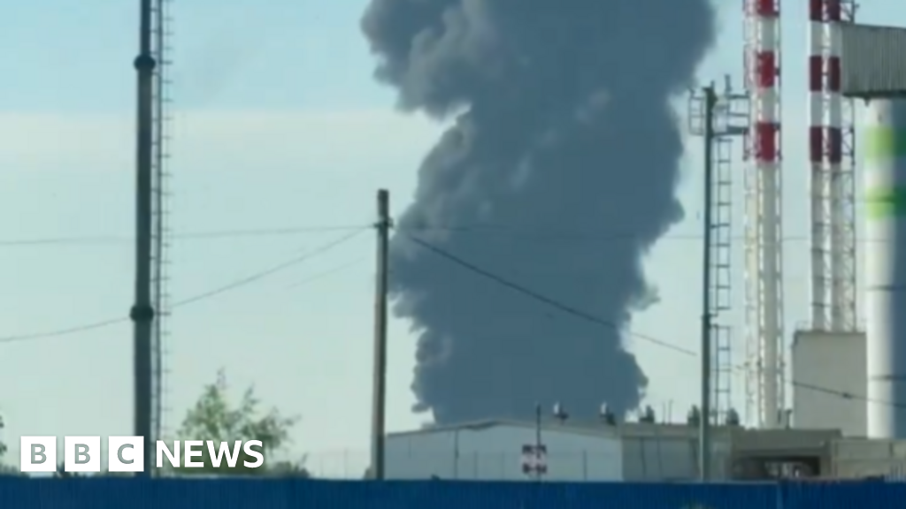 Ukrainian drones target St Petersburg in attack Russia calls ‘unprecedented’