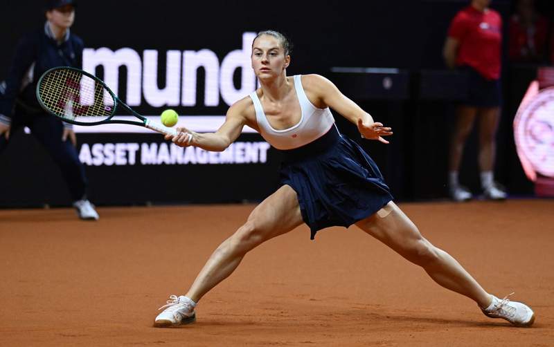 Tearful Kostyuk dedicates French Open quarters win to Ukraine people