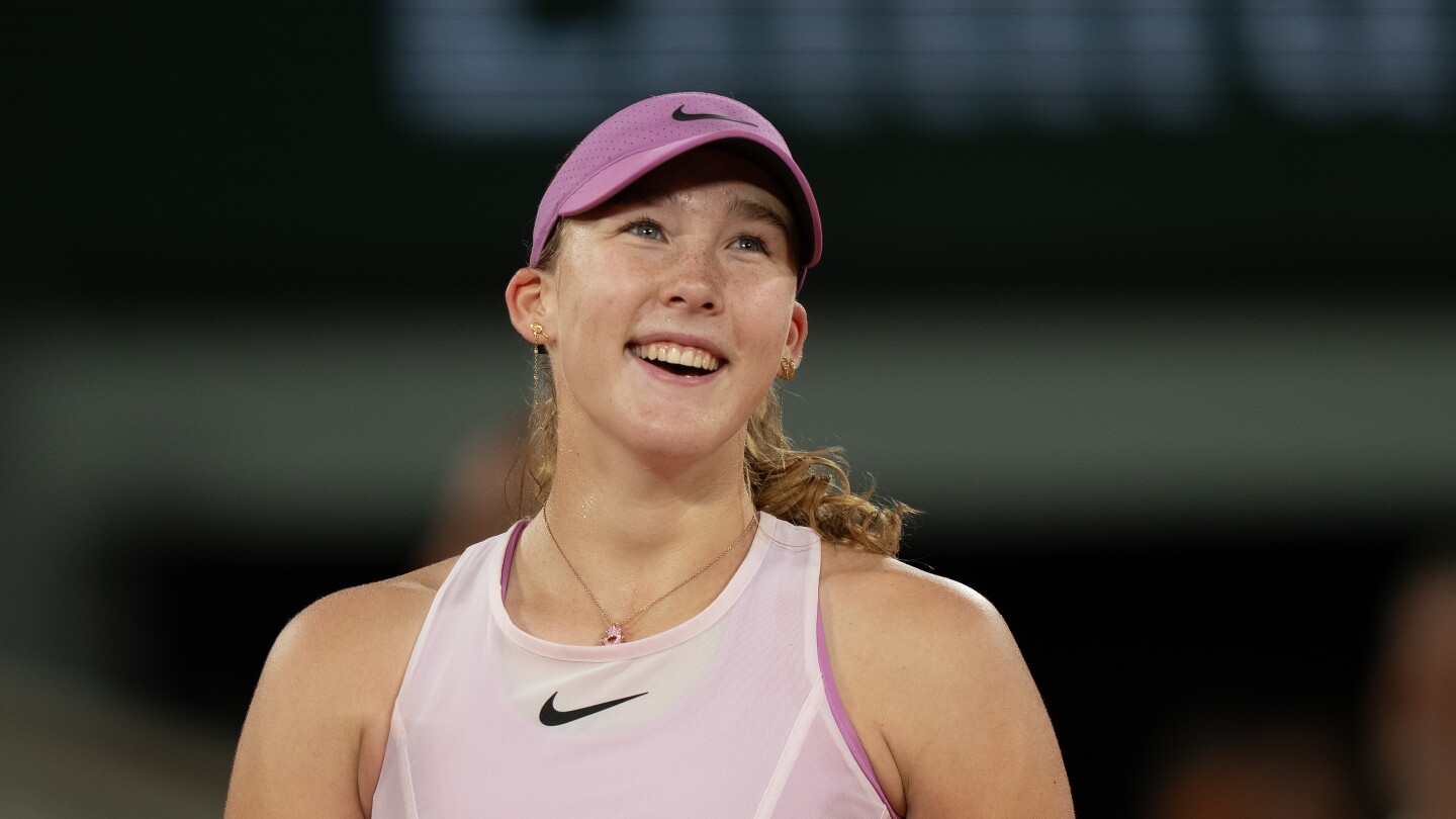 No handshake and no photo as Russia’s Mirra Andreeva beats Ukraine’s Marta Kostyuk to reach French Open final