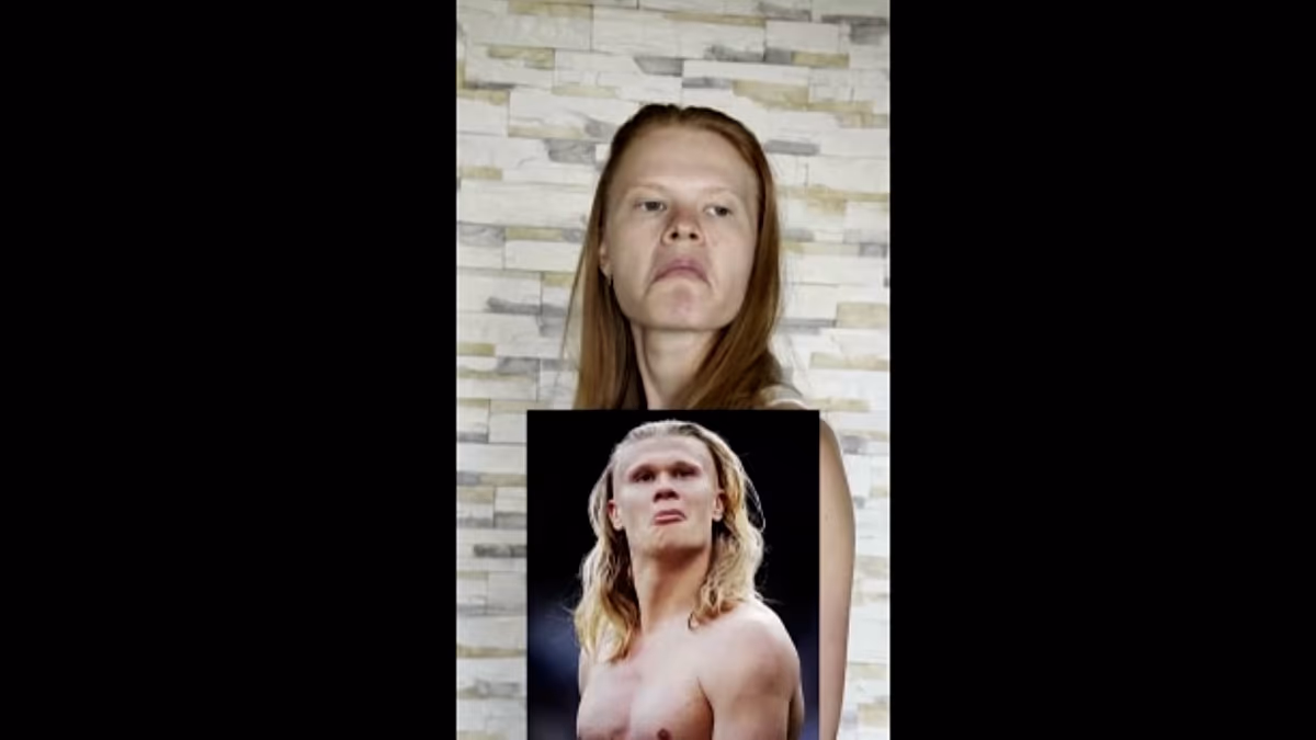 Video. Meet the Russian model whose Haaland look went viral