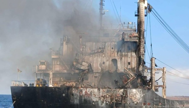 Russian attack on a foreign cargo vessel near Odesa kills 10 people, including Ukrainian pilot