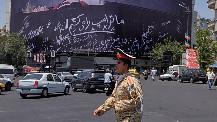 US strikes around Tehran for first time in most recent wave of attacks, says Iranian state media